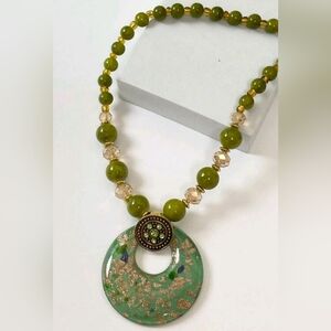 New!! 1pc (Long) Bohemian beaded necklace ✨️